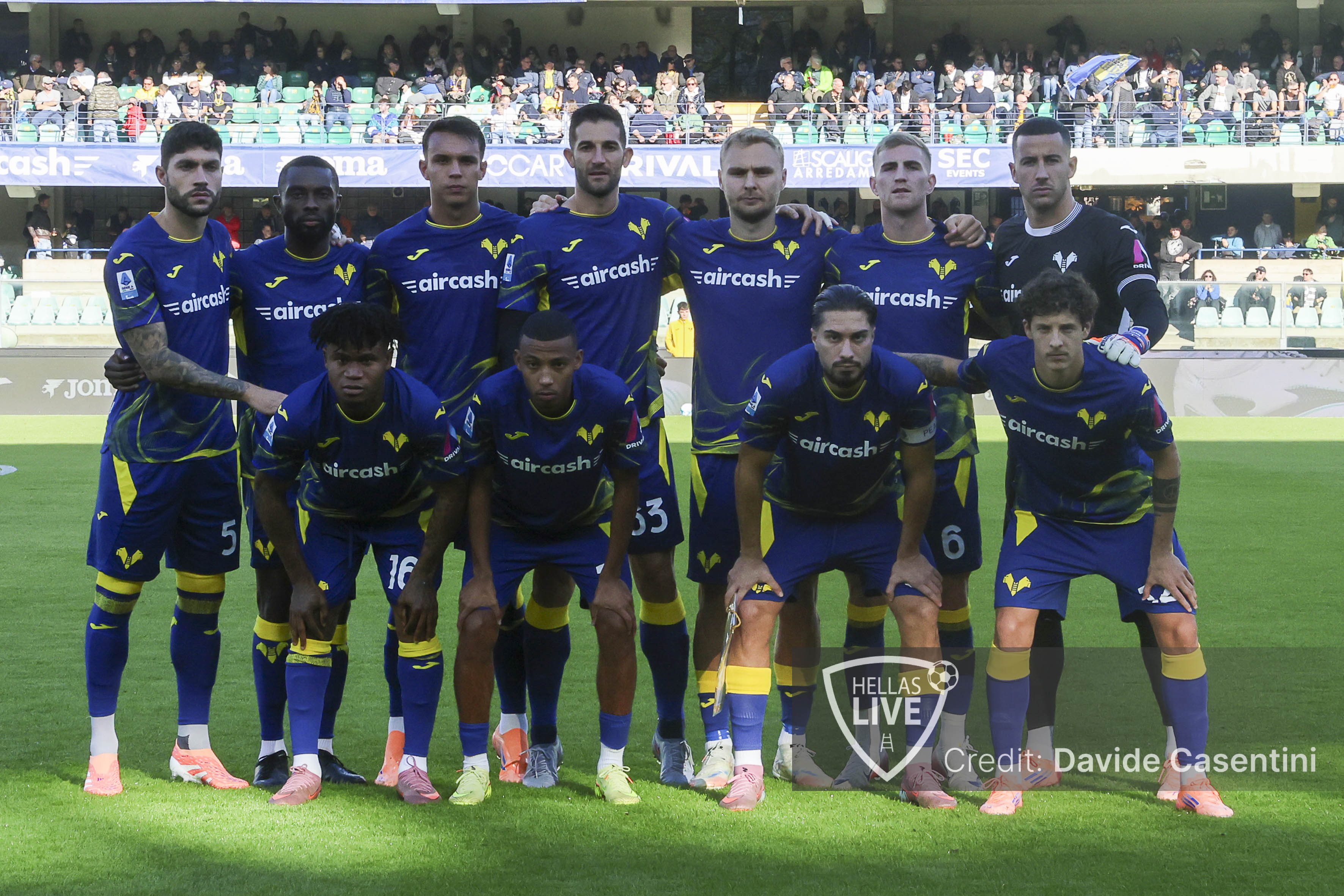 Serie A Enilive 2025/26 Hellas Verona - Cagliari 2-2