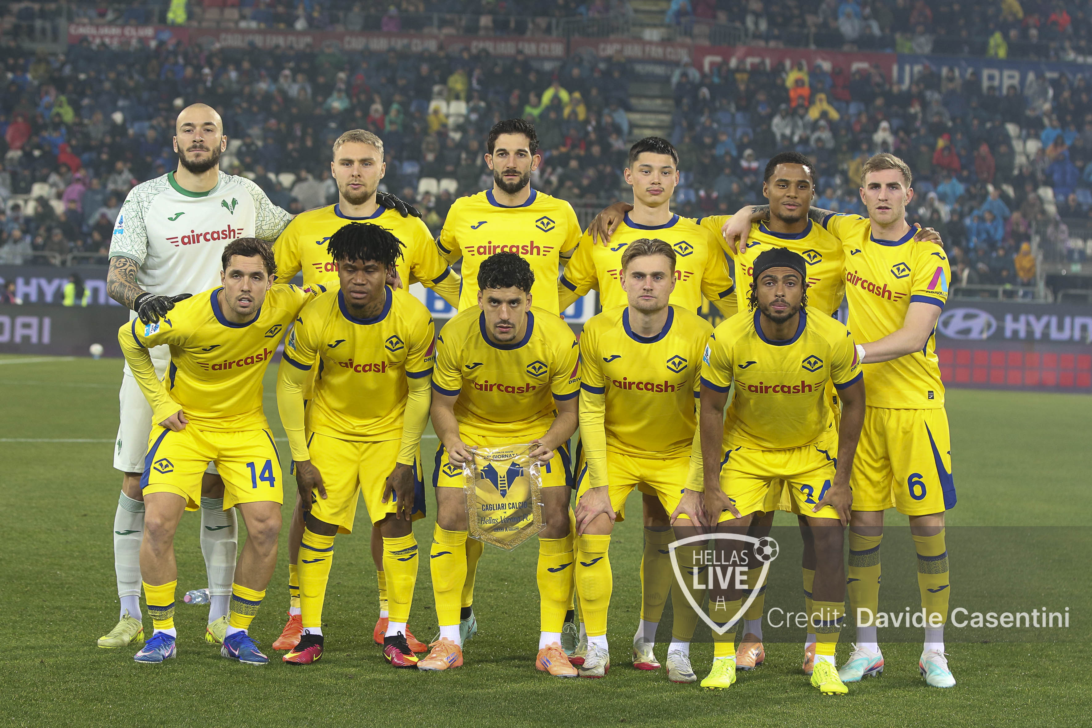 Serie A Enilive 2025 Cagliari - Hellas Verona 4-0
