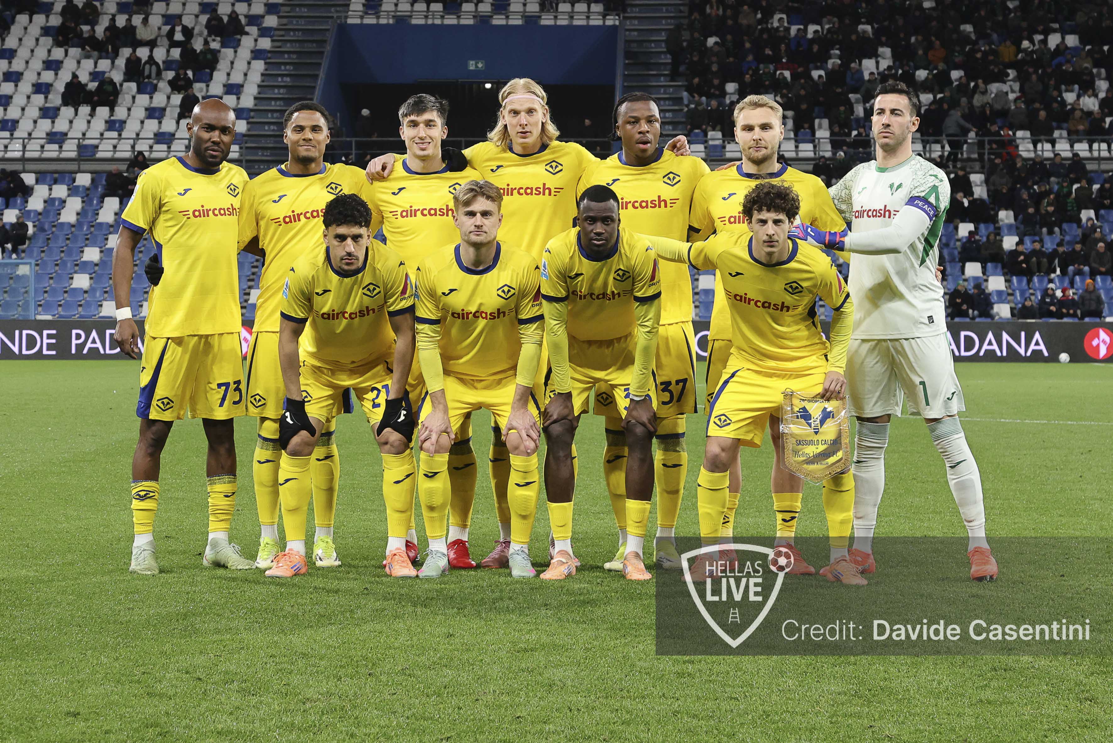 Serie A Enilive 2025/26 Sassuolo - Hellas Verona 3-0