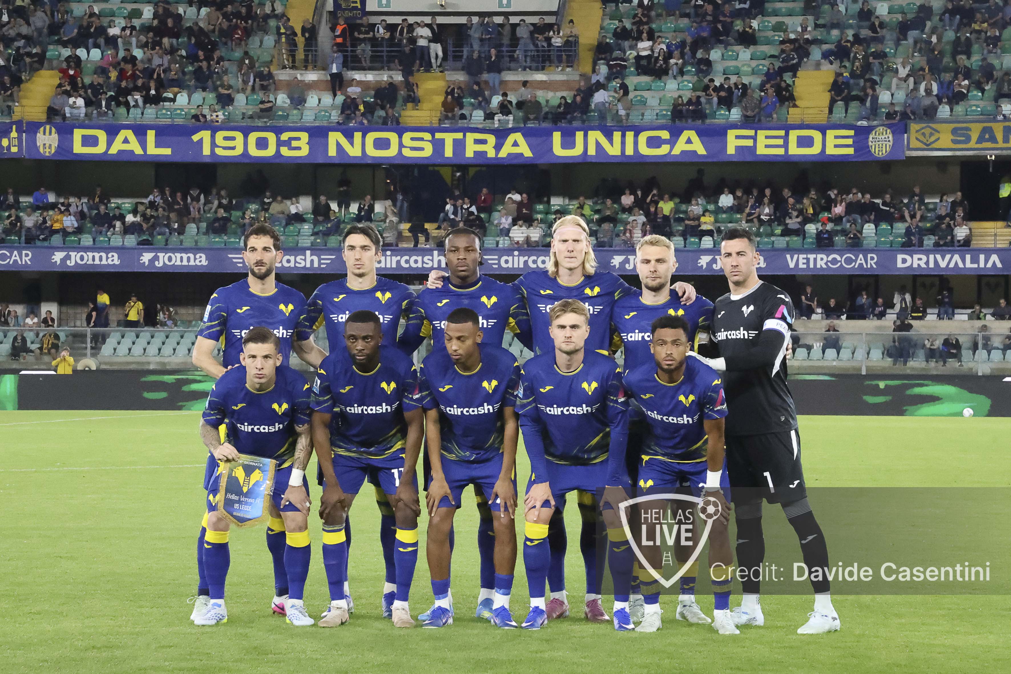 Serie A Enilive 2025/26 Hellas Verona - Lecce 0-0